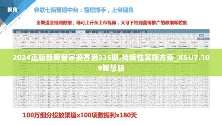 2024正版新奥管家婆香港335期,持续性实施方案_XSU7.109智慧版