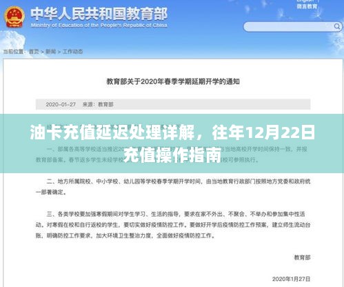 油卡充值延迟处理详解及往年12月22日充值操作指南