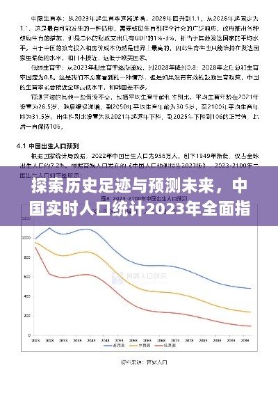 中国实时人口统计2023年，历史足迹的探寻与未来的预测全面指南