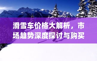 滑雪车价格大解析，市场趋势深度探讨与购买指南