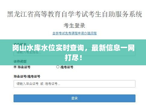 岗山水库水位实时查询，最新信息一网打尽！