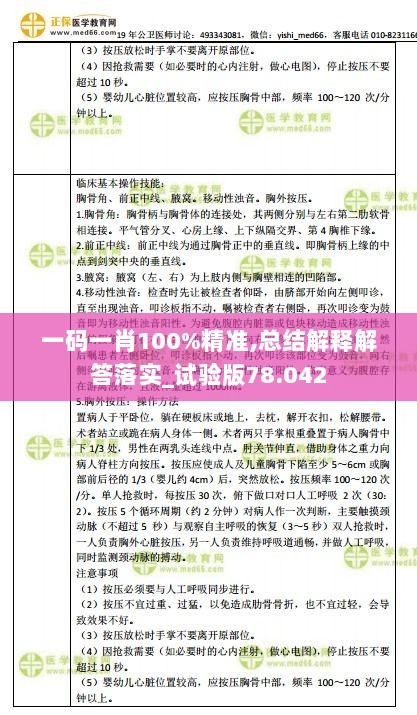 一码一肖100%精准,总结解释解答落实_试验版78.042