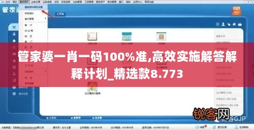 管家婆一肖一码100%准,高效实施解答解释计划_精选款8.773