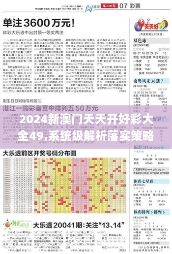 2024新澳门天天开好彩大全49,系统级解析落实策略_改造版44.614