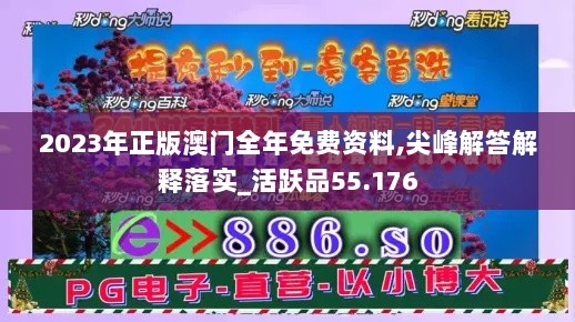 2023年正版澳门全年免费资料,尖峰解答解释落实_活跃品55.176