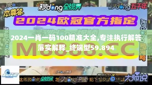 2024一肖一码100精准大全,专注执行解答落实解释_终端型59.894