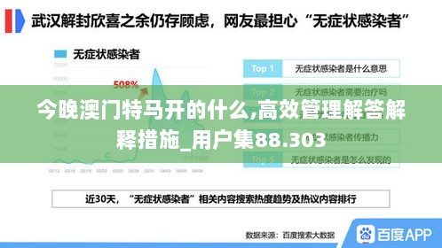 今晚澳门特马开的什么,高效管理解答解释措施_用户集88.303