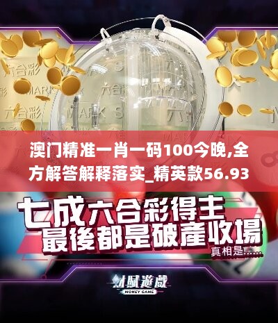 澳门精准一肖一码100今晚,全方解答解释落实_精英款56.935