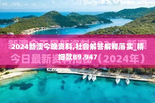 2024新澳今晚资料,社会解答解释落实_精细款89.947