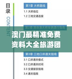 澳门最精准免费资料大全旅游团,定量解答解释落实_2DM67.725