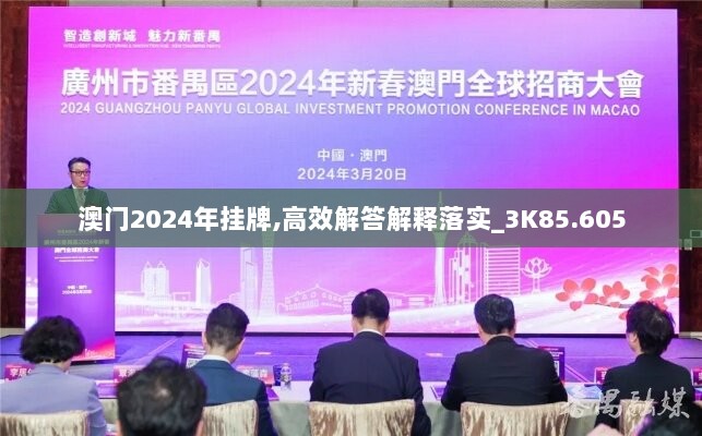 澳门2024年挂牌,高效解答解释落实_3K85.605