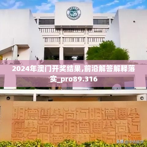 2024年澳门开奖结果,前沿解答解释落实_pro89.316