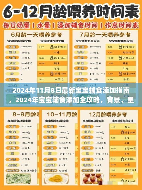 2024年宝宝辅食添加全攻略，背景、里程碑与时代意义的重要性指南