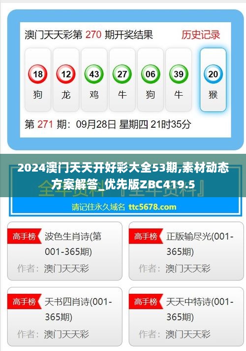 2024澳门天天开好彩大全53期,素材动态方案解答_优先版ZBC419.5