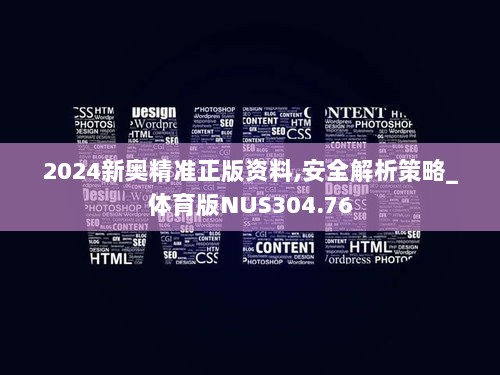 2024新奥精准正版资料,安全解析策略_体育版NUS304.76