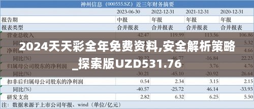 2024天天彩全年免费资料,安全解析策略_探索版UZD531.76