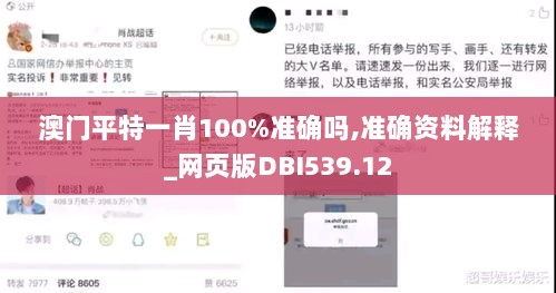 澳门平特一肖100%准确吗,准确资料解释_网页版DBI539.12