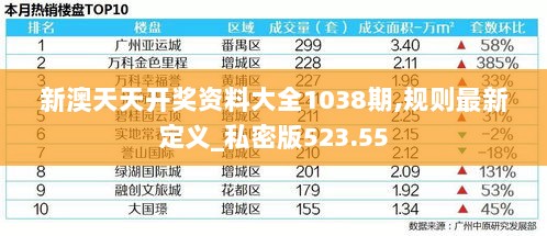 新澳天天开奖资料大全1038期,规则最新定义_私密版523.55