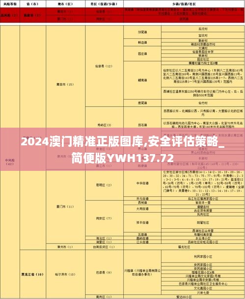 2024澳门精准正版图库,安全评估策略_简便版YWH137.72