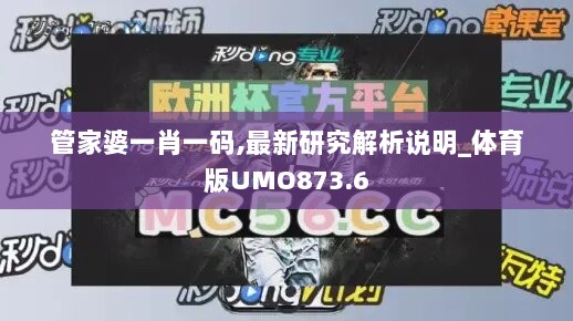 管家婆一肖一码,最新研究解析说明_体育版UMO873.6