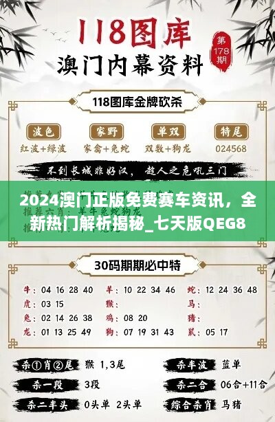 2024澳门正版免费赛车资讯，全新热门解析揭秘_七天版QEG846.64