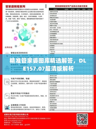 精准管家婆图库精选解答，DLE157.07超清版解析