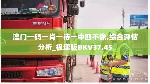 澳门一码一肖一待一中四不像,综合评估分析_极速版BKV37.45