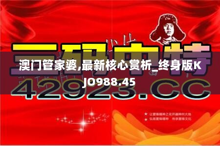 澳门管家婆,最新核心赏析_终身版KJO988.45