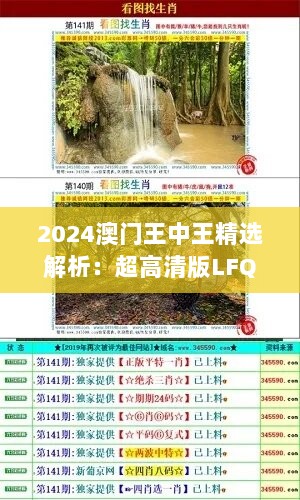 2024澳门王中王精选解析：超高清版LFQ462.49最佳解读