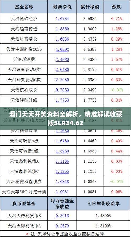 澳门天天开奖资料全解析，精准解读收藏版SLR34.62