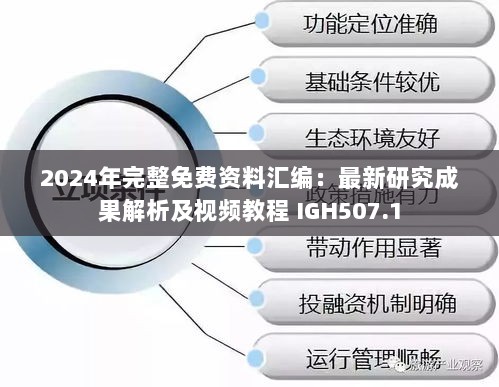 2024年完整免费资料汇编：最新研究成果解析及视频教程 IGH507.1