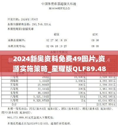 2024新奥资料免费49图片,资源实施策略_星耀版QLF89.48