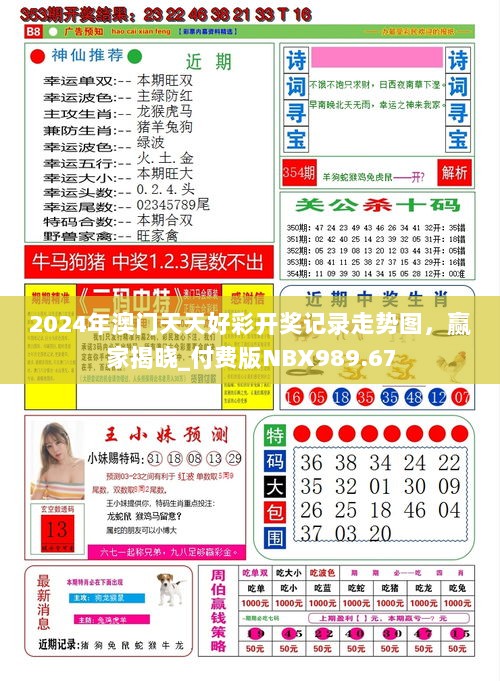 2024年澳门天天好彩开奖记录走势图，赢家揭晓_付费版NBX989.67