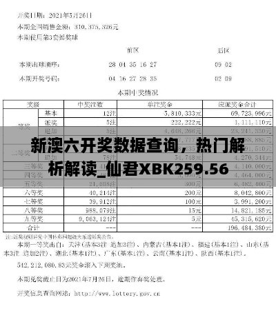 新澳六开奖数据查询，热门解析解读_仙君XBK259.56