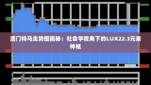 澳门特马走势图揭秘：社会学视角下的LUX22.3元素神祗