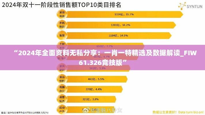 “2024年全面资料无私分享：一肖一特精选及数据解读_FIW61.326竞技版”