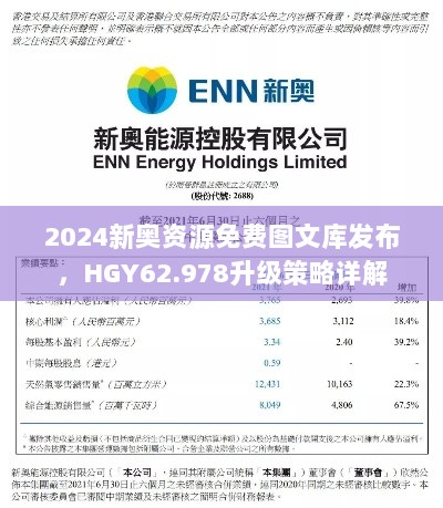 2024新奥资源免费图文库发布，HGY62.978升级策略详解