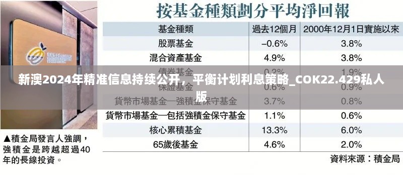 新澳2024年精准信息持续公开，平衡计划利息策略_COK22.429私人版