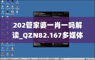 202管家婆一肖一吗解读_QZN82.167多媒体版