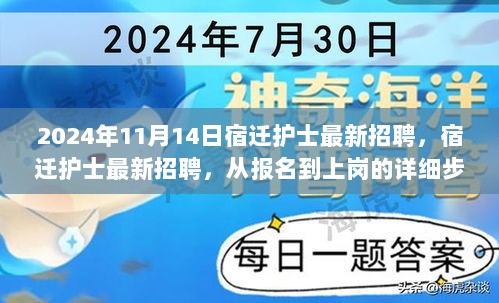 宿迁护士最新招聘，从报名到上岗的详细步骤指南（2024年11月14日）