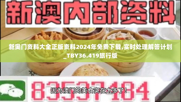 新奥门资料大全正版资料2024年免费下载,实时处理解答计划_TBY36.419旅行版