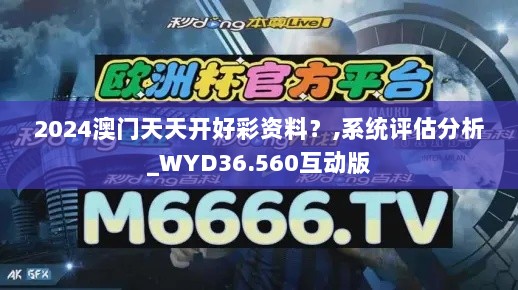 2024澳门天天开好彩资料？,系统评估分析_WYD36.560互动版