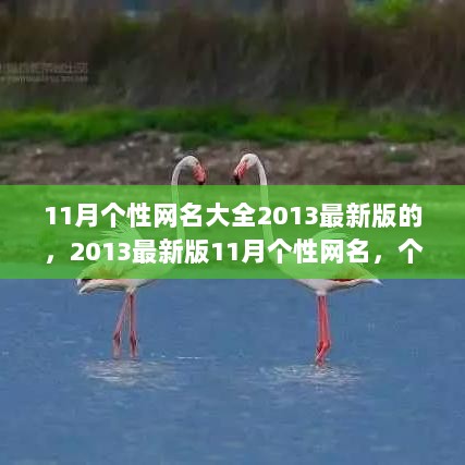 2013年11月最新版个性网名大全，独特与个性的完美融合