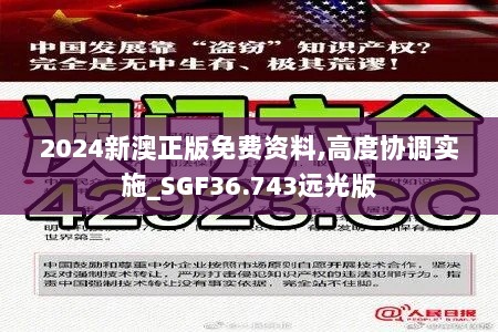 2024新澳正版免费资料,高度协调实施_SGF36.743远光版