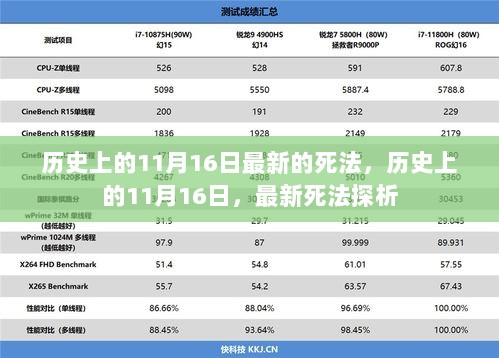 历史上的11月16日，最新死法探析