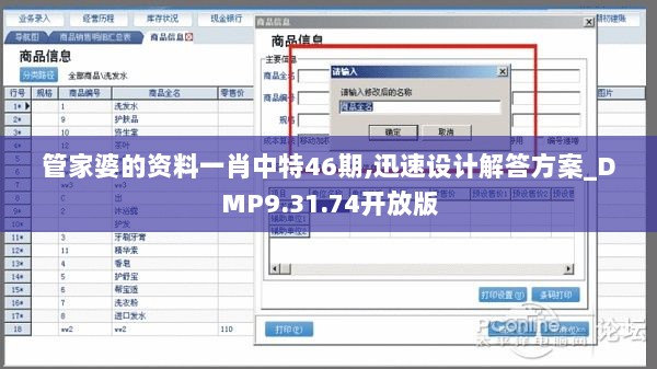 管家婆的资料一肖中特46期,迅速设计解答方案_DMP9.31.74开放版