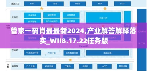 管家一码肖最最新2024,产业解答解释落实_WII8.17.22任务版