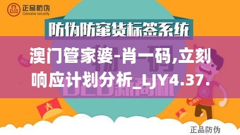 澳门管家婆-肖一码,立刻响应计划分析_LJY4.37.60文化传承版