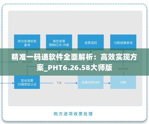 精准一码通软件全面解析：高效实现方案_PHT6.26.58大师版