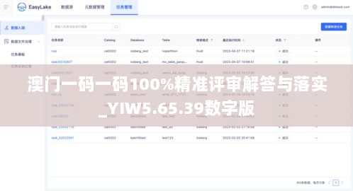 澳门一码一码100%精准评审解答与落实_YIW5.65.39数字版